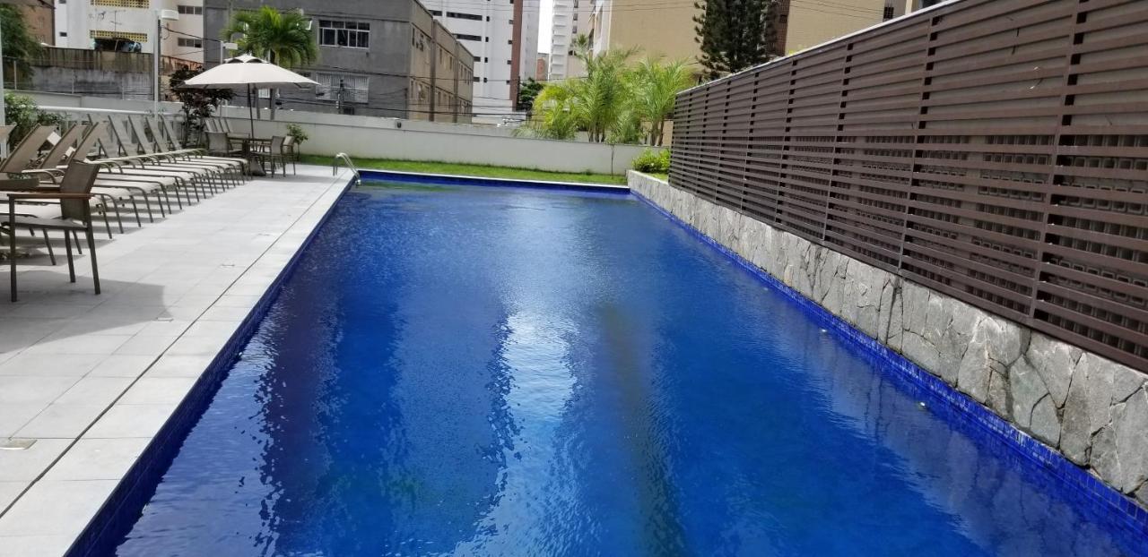 Flat Beira-Mar Fortaleza Bagian luar foto